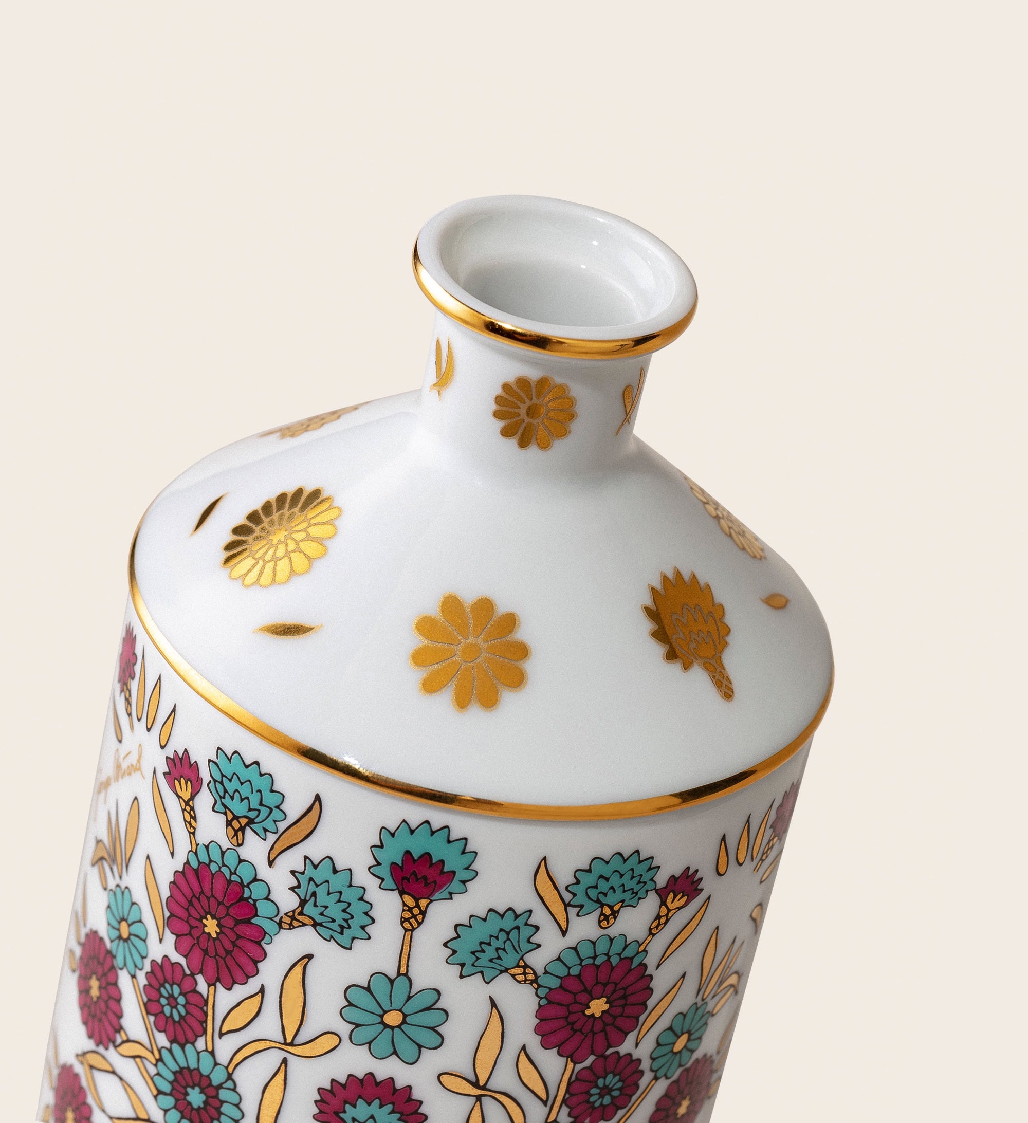 Riviera Dei Fiori Porcelain Candle