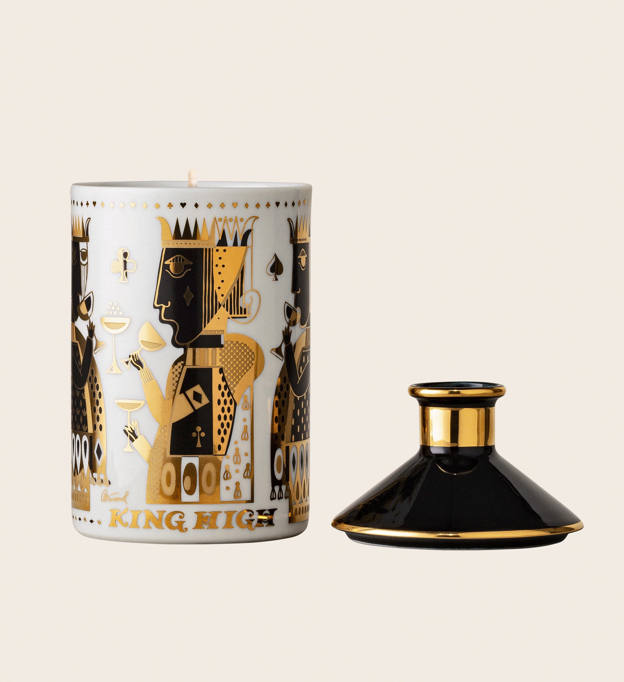 King High Porcelain Candle